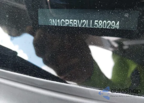 2020 Nissan Kicks S Xtronic Cvt z USA, uszkodzony, nr VIN 3N1CP5BV2LL580294